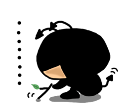 Evil spirit Sticker4 sticker #5754030