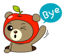 AppleBear sticker #5754213