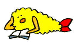 Japanese funny friends sticker #5754652