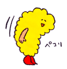 Japanese funny friends sticker #5754658