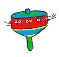 Japanese funny friends sticker #5754677