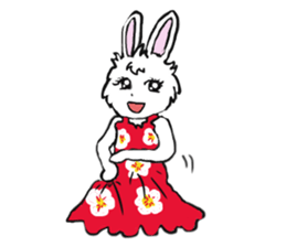 Rabbit Couple sticker #5754711