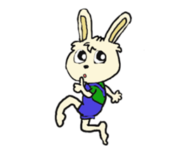 Rabbit Couple sticker #5754728