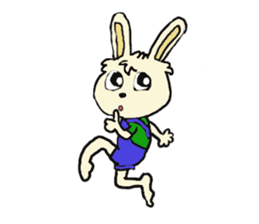 Rabbit Couple sticker #5754728