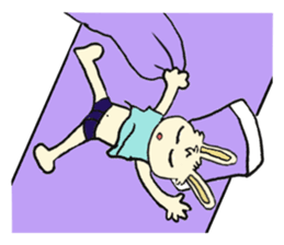 Rabbit Couple sticker #5754730