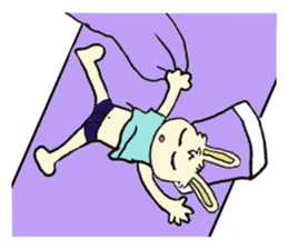 Rabbit Couple sticker #5754730