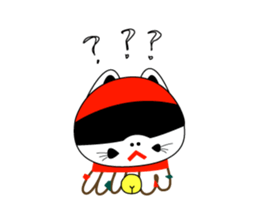 Fukufuku Sentai Manekunja sticker #5754779