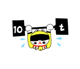 Fukufuku Sentai Manekunja sticker #5754791