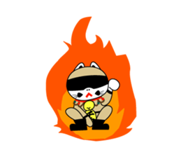 Fukufuku Sentai Manekunja sticker #5754792