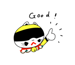 Fukufuku Sentai Manekunja sticker #5754801