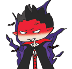 Colin The Little Vampire sticker #5755095