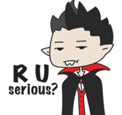 Colin The Little Vampire sticker #5755096