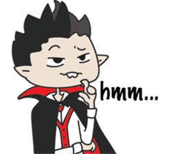 Colin The Little Vampire sticker #5755097