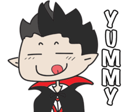 Colin The Little Vampire sticker #5755101