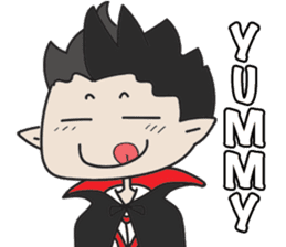 Colin The Little Vampire sticker #5755101