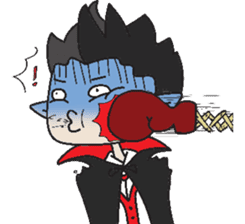 Colin The Little Vampire sticker #5755103