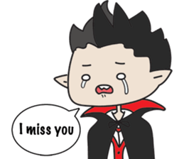 Colin The Little Vampire sticker #5755106