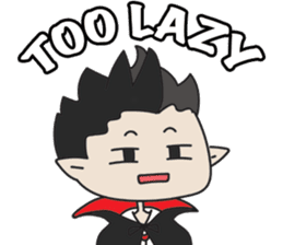Colin The Little Vampire sticker #5755108