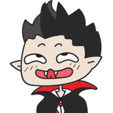 Colin The Little Vampire sticker #5755109