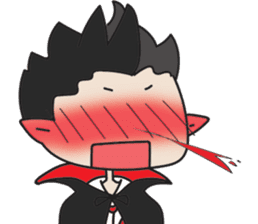 Colin The Little Vampire sticker #5755111