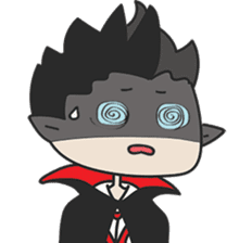 Colin The Little Vampire sticker #5755115