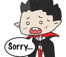 Colin The Little Vampire sticker #5755117