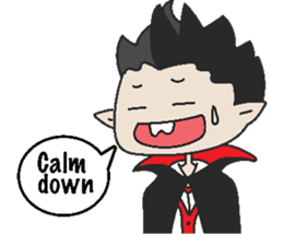 Colin The Little Vampire sticker #5755119