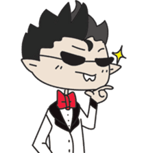 Colin The Little Vampire sticker #5755127