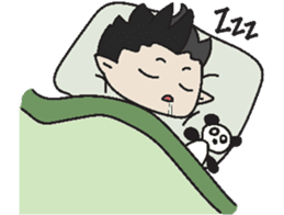 Colin The Little Vampire sticker #5755129