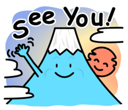 Fujiyama 40 English ver. sticker #5755494