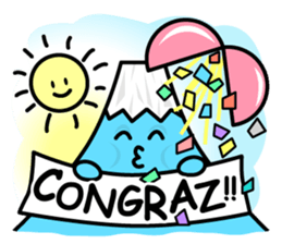 Fujiyama 40 English ver. sticker #5755498