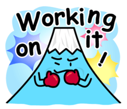 Fujiyama 40 English ver. sticker #5755522