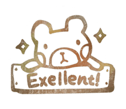 "Hanko" of Kawaii for reply! (English) sticker #5755624