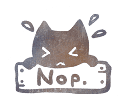 "Hanko" of Kawaii for reply! (English) sticker #5755626