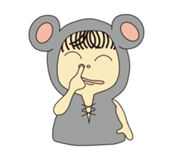 Headdress Girl  Part2 sticker #5755858