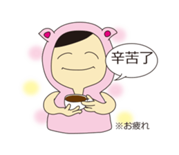 Headdress Girl  Part2 sticker #5755869