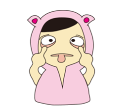 Headdress Girl  Part2 sticker #5755872