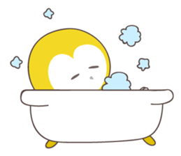 Yellow owl of happiness ver2 sticker #5756106