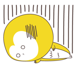 Yellow owl of happiness ver2 sticker #5756121