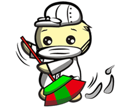Burst duck Legion (Working papers) sticker #5756374