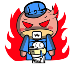 Burst duck Legion (Working papers) sticker #5756376