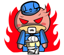 Burst duck Legion (Working papers) sticker #5756376