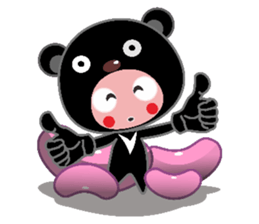 Dumpling village (red beans) sticker #5756415