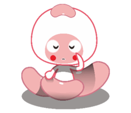 Dumpling village (red beans) sticker #5756419