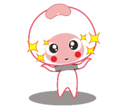 Dumpling village (red beans) sticker #5756420