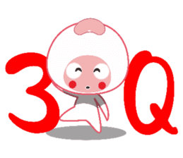 Dumpling village (red beans) sticker #5756446