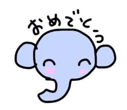 yuru Howa Animals sticker #5756507