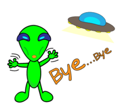 Martian Hello World! sticker #5756574