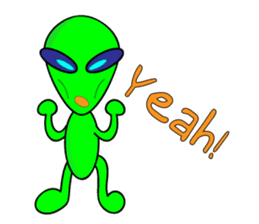 Martian Hello World! sticker #5756576