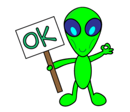 Martian Hello World! sticker #5756577